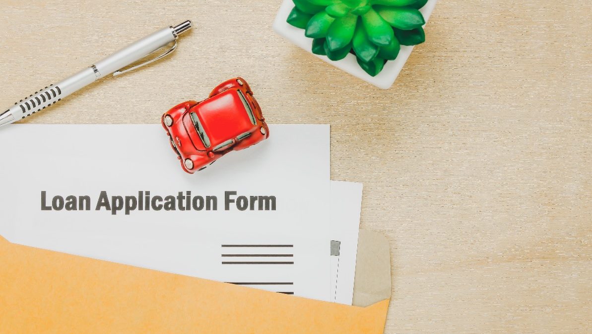 Loan application form.