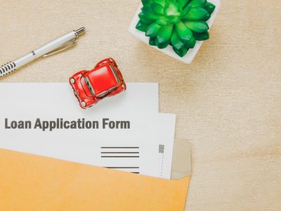 Loan application form.